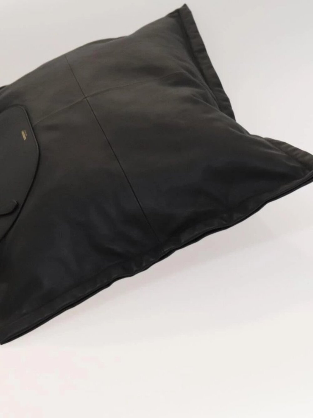 BURBERRY Shoulder Bag Leather Black Gold - Picture 7 of 16